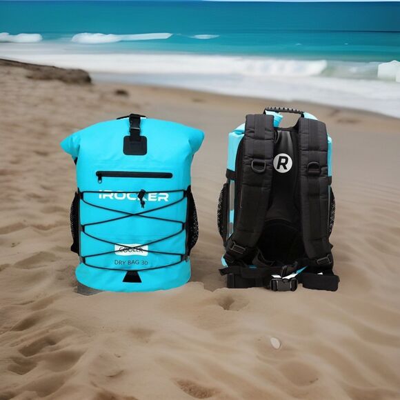 iRocker Insulated Backpack Cooler & Dry Bag - 30L NWT - Picture 1 of 7